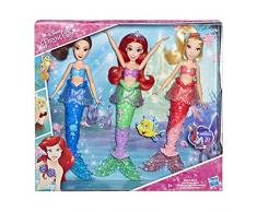 Poupees Disney Princesses - La petite sirène - Ariel et ses 2 sœurs