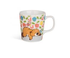 NICI 41925 Forest Friends Biber Willi Woodfeller Tasse en Porcelaine Blanc/imprimé Multicolore