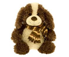 Wild Planet - All About Nature - K7539 - Peluche - Chien Avec Echarpe - 38 Cm