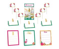 amscan 410087 Buffet Décoration Aloha Multicolore