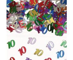 Folat Confettis de Table Motif Nombre