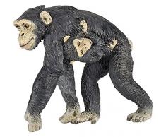 Papo - 50194 - Figurine - Animaux - Chimpanzé avec Bébé