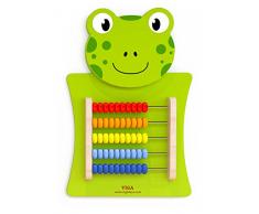 Viga Toys - 50679 - Jeu Mural - Boulier - Grenouille
