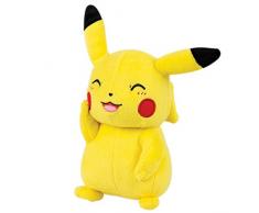 TOMY Peluche-Pokémon-Pikachu, T19389, Différents Coloris