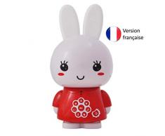 Inconnu Alilo- Honey Bunny Plus Lapin Lecteur mp3 Veilleuse Bluetooth, G6ROUGE+, 24cm x 12cm x 12cm-312g