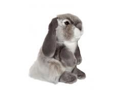 Gipsy - 070359 - Peluche - Lapin Bélier - Gris - 18 Cm