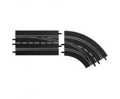 Carrera Digital 132 / Carrera Digital 124 - 20030365 - Véhicule Miniature et Circuit - Pièce Détachée - Lane Change Curve Right - Out To In