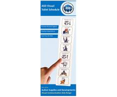 Autism Supplies & Developments Calendrier de Toilette visuel en Plastique