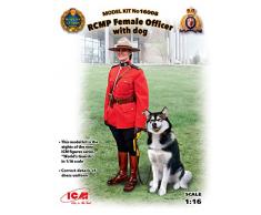 ICM 16008 Figurine RCMP pour Bureau avec Chien
