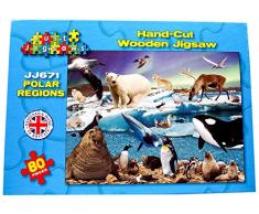 Just Jigsaws Il Vous Suffit de scie Jj671 Polar régions Puzzle en Bois