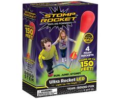 HQ- Stomp Rocket Ultra LED Jeu de tir, 365022, Multicolore