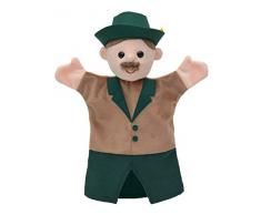 Moravská ústredna 20509 A Huntsman 28 cm, 0 + marionnettes à Main, Multicolore