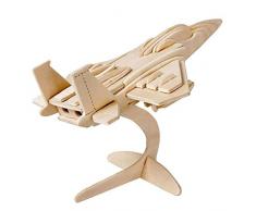 Innova® en Bois Puzzle 3D Puzzle en Bois Jigsaw Woodcraft F15 Jet modelage en Bois Puzzle Jouet Cadeau