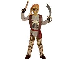 Widmann wdm03976 ? Costume pour Enfants Pirate du Bateau fantôme (128 cm/5 ? 7 Ans), Brown, XXS