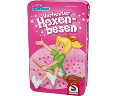Schmidt Spiele- Jeu de Voyage Bibi Blocksberg-Beigner Le Balai Sorcière, 51411