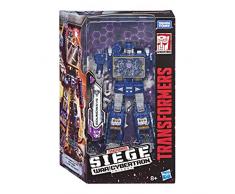 Transformers Generation - Robot Voyager Soundwave Vaisseau Spatial Cybertronien 20cm - Jouet transformable 2 en 1