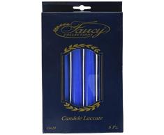 Givi Italia 51502 kit verni Bougies coniques en boîte, Bleu clair, 20 cm