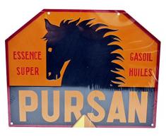 Dioramax- Miniature Voiture de Collection, PURSAN, Jaune/Noir/Rouge