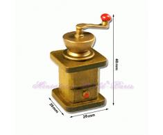 La Boite a Joujoux - www.joujoux.com Accessoire Miniature de Maisons de poupées - Moulin à café en Bois