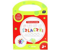 Interdruk Maa4racz livre de coloriage A4 16 avec stickers et poignée - Mélange de motifs, Multicolore - version anglaise