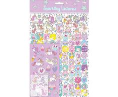 Papier projets 01.70.22.010 Licornes Mega Autocollant Lot