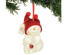 Enesco 6004273 Suspension Noel, résine, Multicolore, Taille Unique