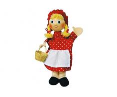 Moravská ústredna 26047 Un Chaperon Rouge avec Tresses marionnettes, Multicolore