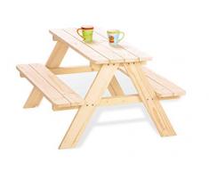 Pinolino - 201016 - Jouet en Bois - Table et Chaises Enfant - Nicki