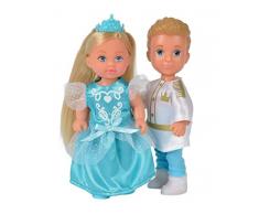 Simba - 105733071 - Poupée Enfant - Evi Love - Prince Et Princesse
