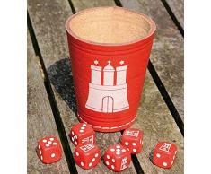 TEEPE 33560 – Sport Verlag – Hambourg Tasse + Cube 6 dés