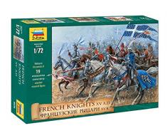 Zvezda - Z8036 - Maquette - Chevaliers Français - Echelle 1:72
