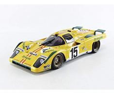 CMR- Voiture Miniature de Collection, CMR018, Jaune/Vert/Rouge