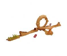 Disney Pixar Cars Coffret Piste modulable de Radiator Springs 3 en 1 pour voitures, véhicule Flash McQueen inclus, jouet pour enfant, DVF40