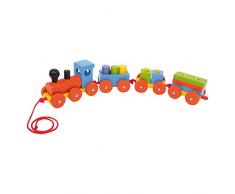 Small foot company - 1555 - Jouet À Tirer - Train - Speedy