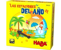 HABA H304525 Jeu de Table Les Saisons de lAnnée Multicolore