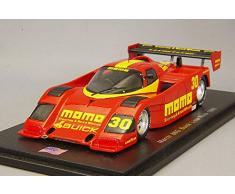 Spark- Voiture Miniature de Collection, US050, Rouge/Jaune