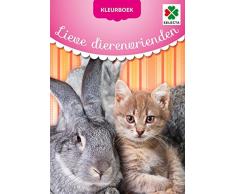 SELECTA SPEL EN HOBBY 54606 Katjes, Puppies en Lieve Petite conijntjes Dit boek Cahier de vriendjes de la Plus Belle des Aventures de Pagina : 48, Rouge