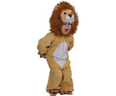 Chaks - Cs850045/104 - Costume Peluche Lion Toon 104 cm 3 Ans