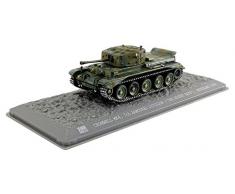 Solido - Miniature Voiture Cromwell Mk4 Pays Bas 1944 Echelle 1/72, 7200508, Vert/ Gris