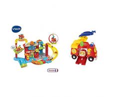 VTech Tut B Maxi Caserne Pompier, 503905, Multi-Couleur & 151315 - Véhicule Miniature - Tut Tut Bolides - Mon Super Camion De Pompiers