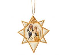 Heartwood Creek 6004206 Suspension Noel, résine, Multicolore, 11,5 cm