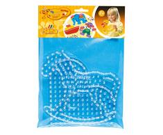 Hama - 8264 - Maxi Sachet Mm - Plaque Cœur Et Cheval À Bascule