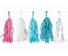 amscan 9903037 Be a Mermaid Guirlande à Franges Multicolore