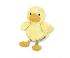 Sterntaler Mini Peluche Canard Edda, Hochet Intégré, Âge : Pour les Bébés Dès la Naissance, 14 cm, Jaune