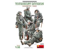 Unbekannt- Totenkopf Division (Kharkov 1943) Statuette, 35075, Gris
