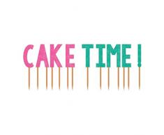 Amscan International 172095 Bougeoirs pour bougies Motif gâteau