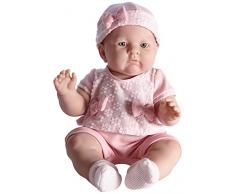 JC TOYS Poupée réaliste Lily in Pretty, Rose Clair, 45,7 cm
