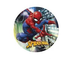 Procos Lot de 8 assiettes en forme dœuf Multicolore 23 cm