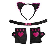 Widmann wid9739 K ? Mode et accessoires Set Chat, Noir, Taille unique