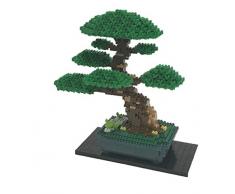Nanoblock-nanoblock-NB-039-Advanced Hobby Series Bonsai Matsu Jouet, NB-039, Multicolore